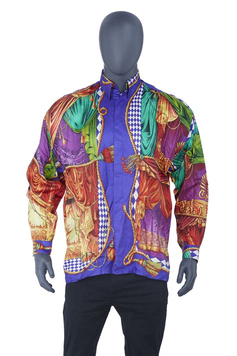 versace vintage hemd|21st century gianni versace shirts.